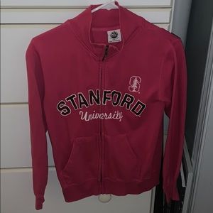 stanford zip up jacket